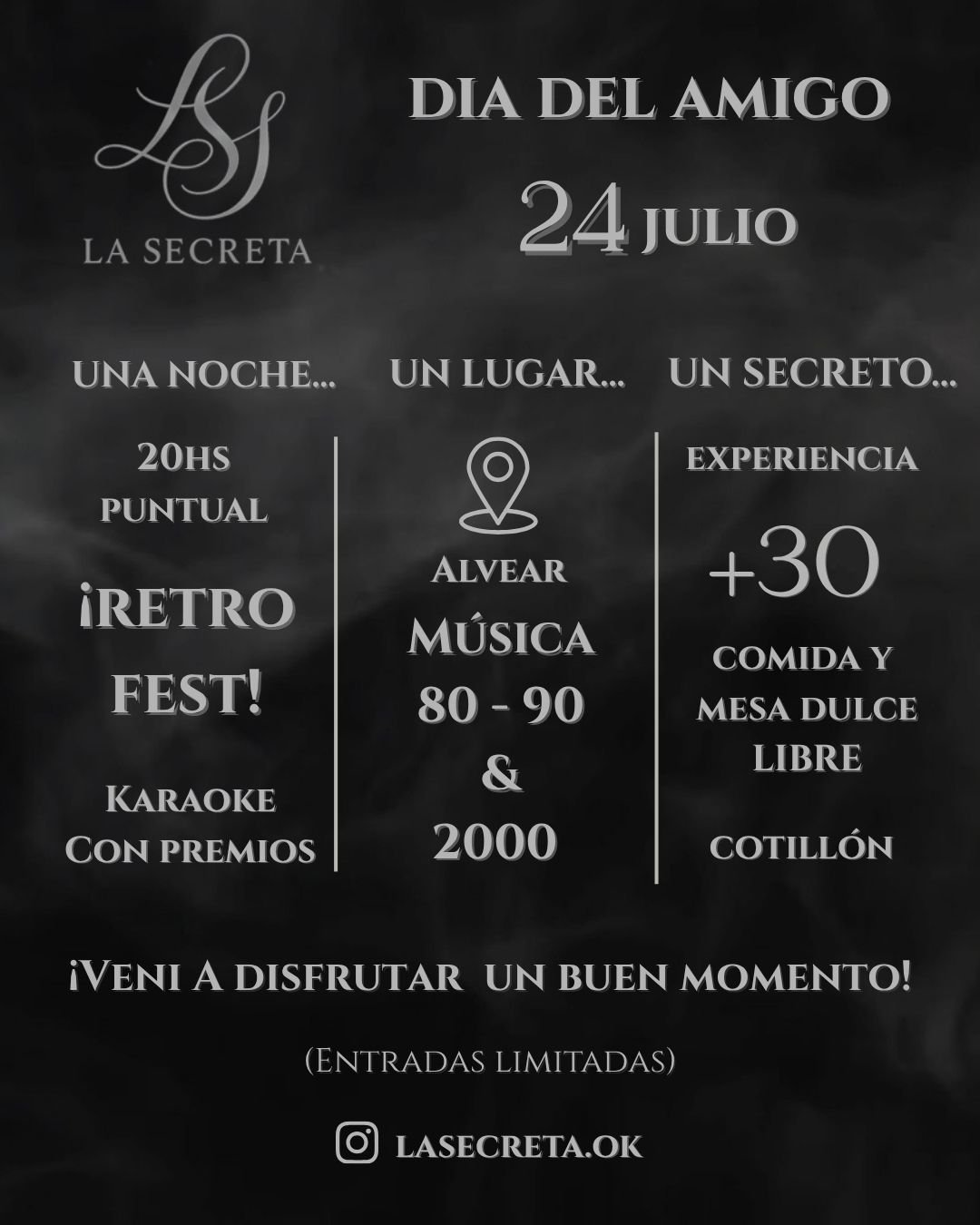 LASECRETA24-07-2026 LA SECRETA "DIA DEL AMIGO" - Image 1